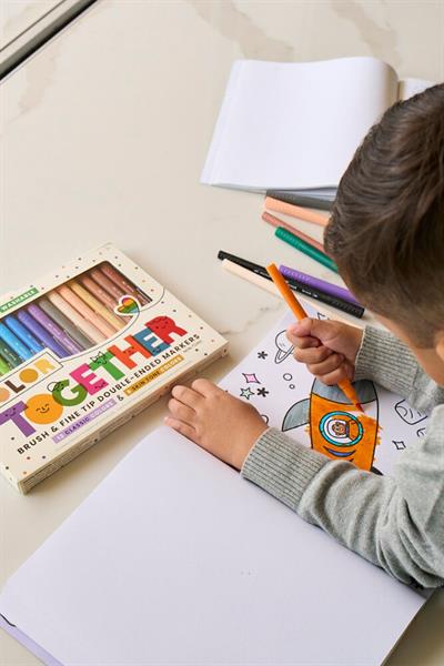 Ooly Color Together Çift Uçlu 18li Keçeli Boya Çok Renkli