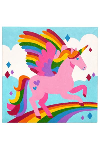 Ooly Colorific Canvas Sayılarla Boyama - Magic Unicorn Çok Renkli
