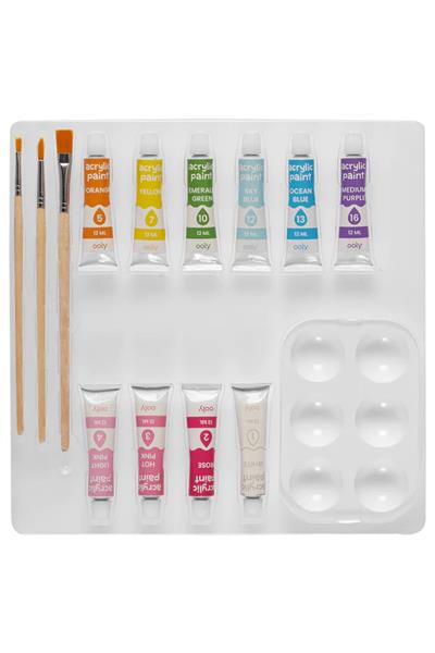 Ooly Colorific Canvas Sayılarla Boyama - Magic Unicorn Çok Renkli