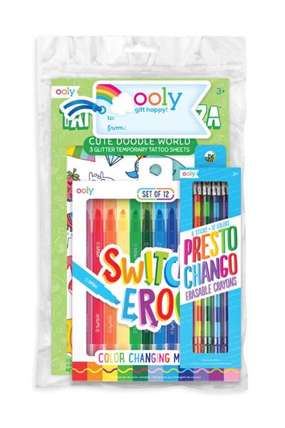 Ooly Happy Pack Colorful World Works Çok Renkli