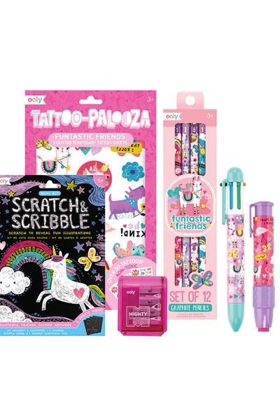 Ooly Happy Pack Funtastic Friends Çok Renkli