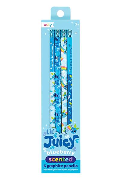 Ooly Juicy Yabanmersini Kokulu 6lı Kurşun Kalem Çok Renkli