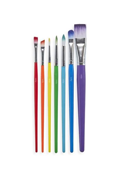 Ooly Lil Paint 7li Fırça Seti Çok Renkli