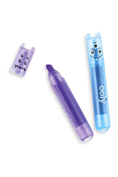 Ooly Monster Mini Kokulu 6lı Highlighter Çok Renkli