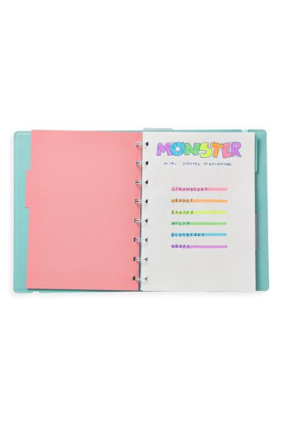 Ooly Monster Mini Kokulu 6lı Highlighter Çok Renkli