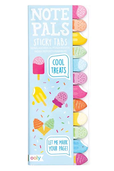 Ooly Note Pals Yapışkanlı Etiket Seti - Cool Treats Çok Renkli