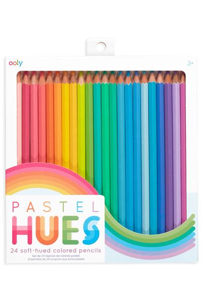 Ooly Pastel Hues 24lü Kuru Boya Kalemi Çok Renkli