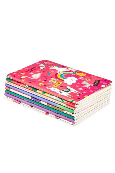 Ooly Pocket Pal Mini 8li Defter Seti - Funtastic Friends Çok Renkli