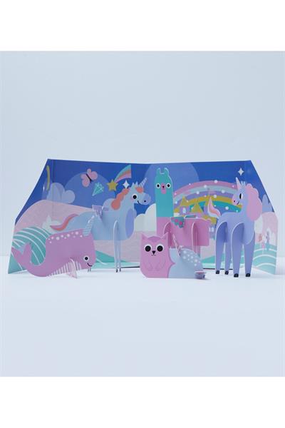 Ooly Pop! Make& Play Açılabilir Oyun Seti - Magical Creatures Çok Renkli