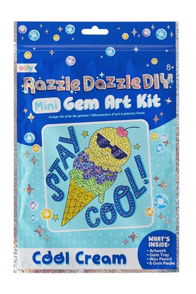 Ooly Razzle Dazzle Mini Kristal Sanat Seti - Cool Dream Çok Renkli