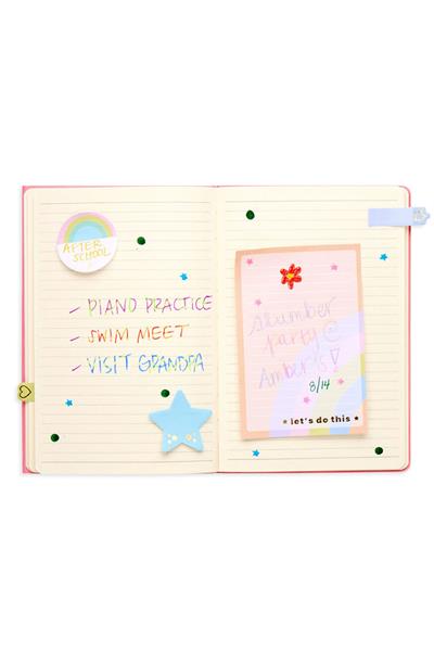 Ooly Side Notes Yapışkanlı Etiket Seti - Pastel Rainbows Çok Renkli