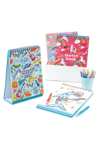 Ooly Sketch & Show Dik Duran Telli Resim Defteri - Awesome Doodles Çok Renkli