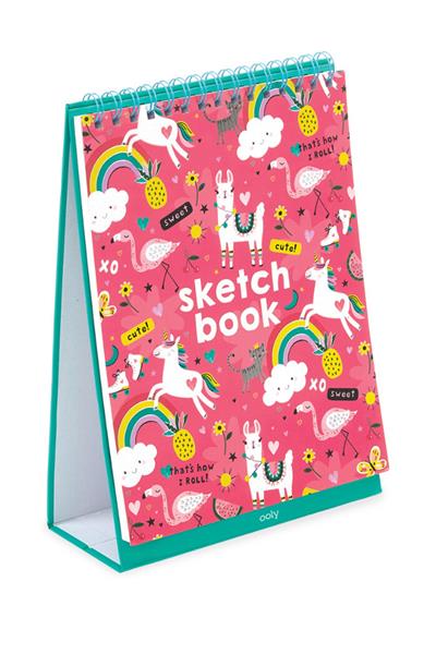 Ooly Sketch & Show Dik Duran Telli Resim Defteri - Funtastic Friends Çok Renkli