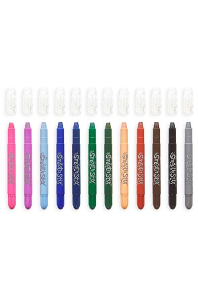 Ooly Smooth Stix Sulu Boya Efektli 24lü Jel Boya Kalemi Çok Renkli