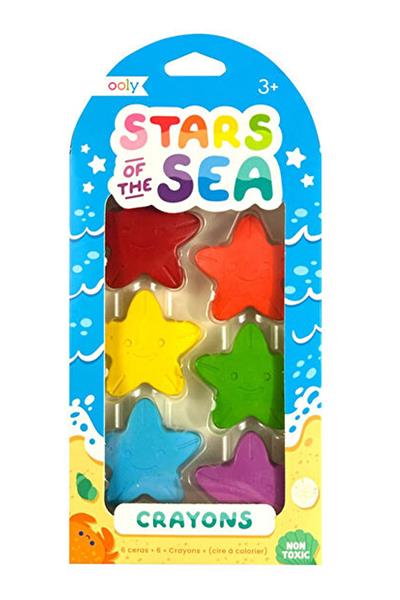 Ooly Stars of the Sea 6lı Mum Boya Çok Renkli