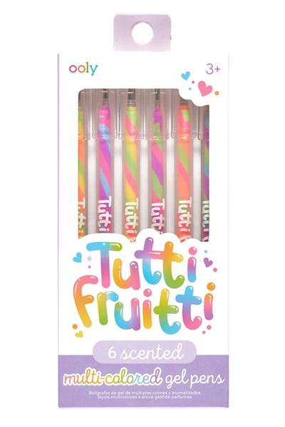 Ooly Tutti Frutti Kokulu 6lı Jel Kalem Çok Renkli