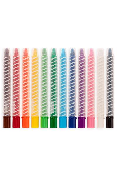 Ooly Twisty Stix 12li Yağlı Pastel Boya Çok Renkli
