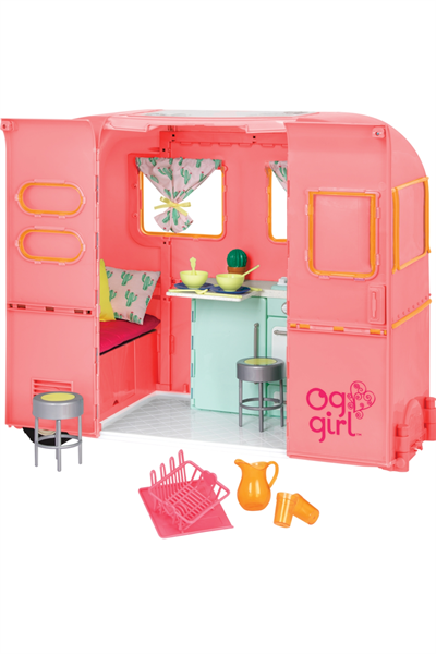 Our Generation Karavan - Koyu Pembe Çok Renkli