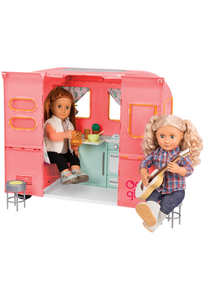 Our Generation Karavan - Koyu Pembe Çok Renkli