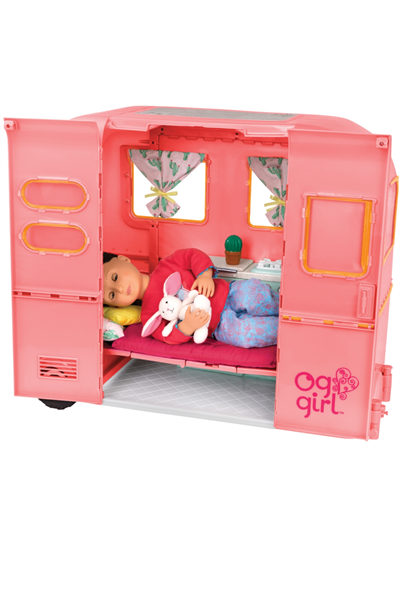 Our Generation Karavan - Koyu Pembe Çok Renkli