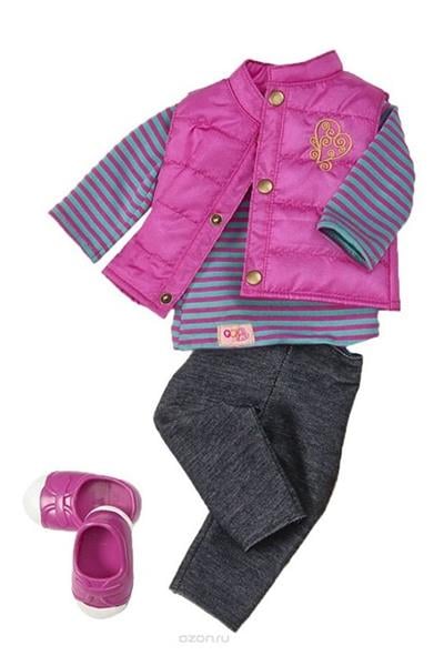 Our Generation Kıyafet - Vest & Jeggings Çok Renkli