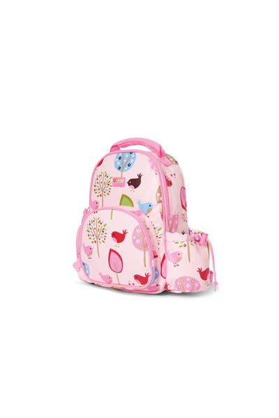 Penny Scallan / Chirpy Bird Sırt Çantası Pembe
