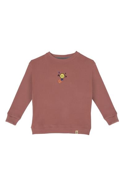 PINK SMILEY SWEATSHIRT Pembe