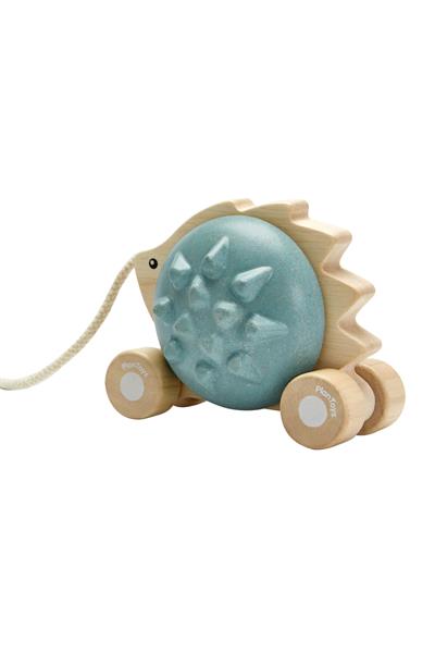 Plantoys / Mavi Çekme Kirpi Std