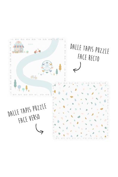 Play Go / Eevaa Puzzle Oyun Matı, Village / Terazzo Std