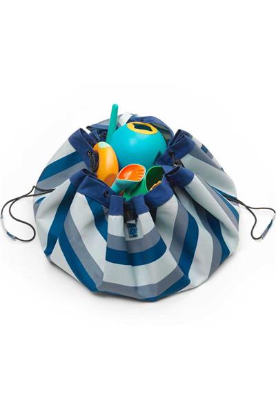 Play & Go / Outdoor, Blue/Green Stripes Std