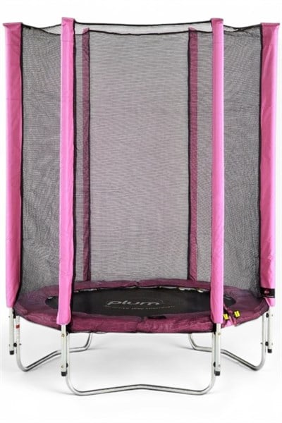 Plum File Korumalı Trambolin 4 ft Pembe Çok Renkli