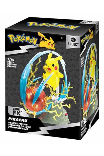 Pokemon Select Seri Lüks Koleksiyon Heykel Figür - Pikachu Çok Renkli