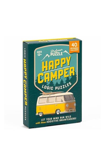 Profesor Puzzle / Mantık Bulmacaları Happy Campers Çok Renkli