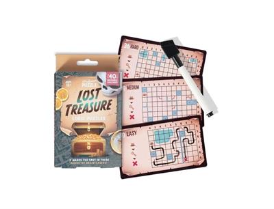 Profesor Puzzle / Mantık Bulmacaları Kayıp Hazine Çok Renkli