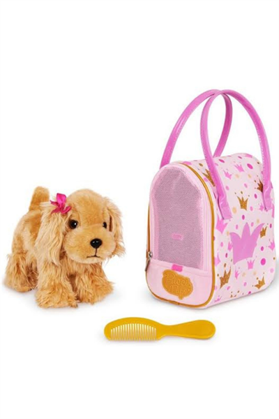 Pucci Pups Cocker Spaniel ve Pembe Çanta Çok Renkli