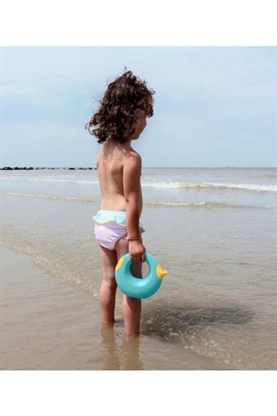 Quut Cana Çift Taraflı Çocuk Sulama Kabı / Small / Banana Blue Çok Renkli