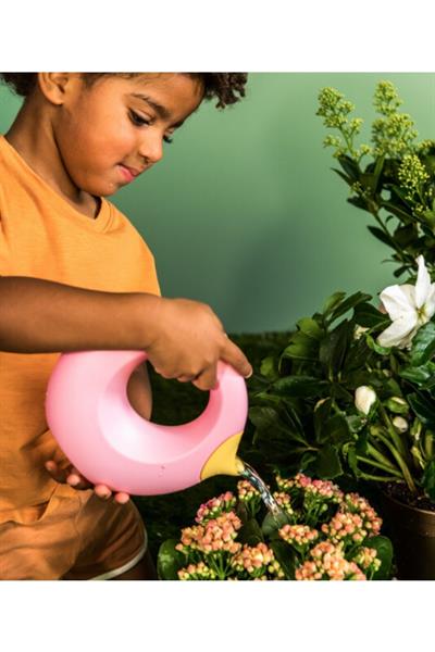 Quut Cana Çift Taraflı Çocuk Sulama Kabı /  Small / Banana Pink Çok Renkli