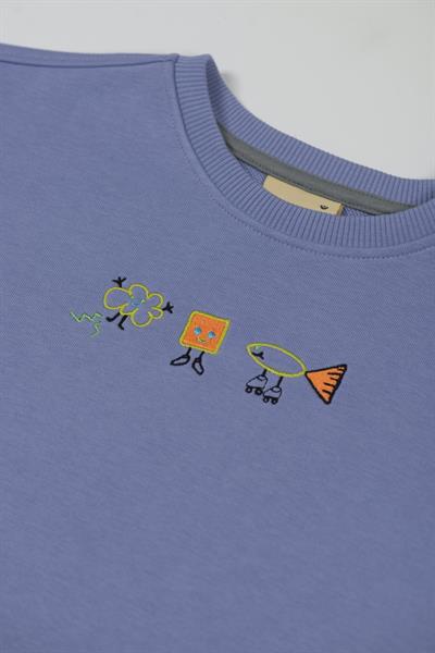 Beetlebeez / ROLLING TRIO SWEATSHIRT Lila