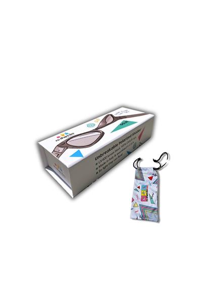 Roshambo Eyewear  Ice Ice Baby / Aynalı Mavi Lens / R Çok Renkli