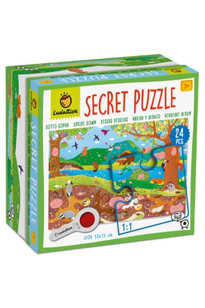 Saklı Puzzle - Yerin Altında Çok Renkli