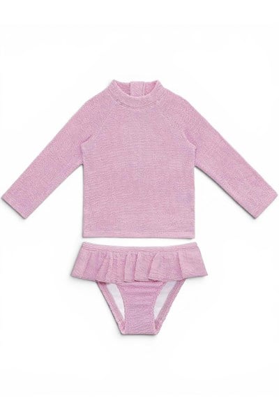 Sand Mother Sand Wave Girls Set - Pink Pembe