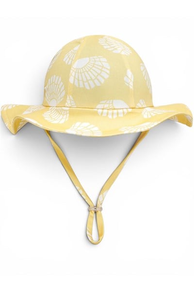 Sand Mother Sun Hat - Sunny Shells Sarı