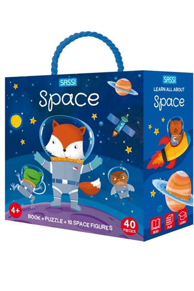 Sassi /LEARN ALL ABOUT SPACE Çok Renkli