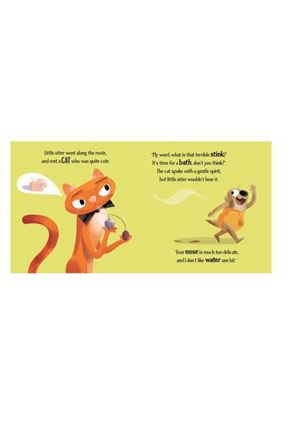 Sassi /LITTLE OTTER CLEANS UP Çok Renkli
