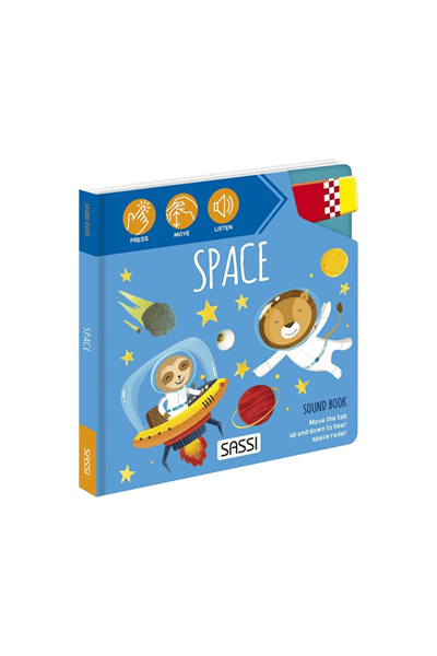 Sassi /SPACE - SOUND BOOK Çok Renkli