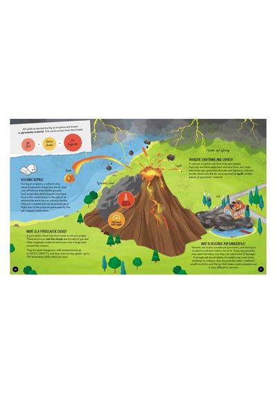 Sassi /WHAT, HOW, WHY - VOLCANOES Çok Renkli