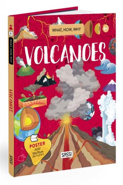 Sassi /WHAT, HOW, WHY - VOLCANOES Çok Renkli