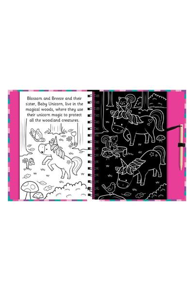Scratch And Draw - Unicorns Çok Renkli