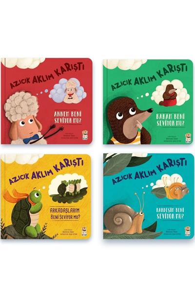 Sincap Kitap / Azıcık Aklım Karıştı Set ( 4 Kitap) Çok Renkli