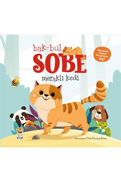 Sincap Kitap / Bak Bul Sobe Meraklı Kedi Çok Renkli